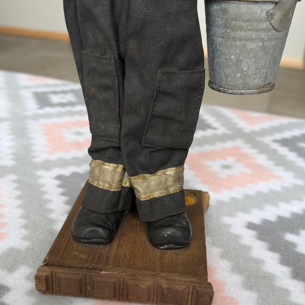 Vintage Firefighter Figurine 18” tall - Picture 8 of 11